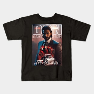 Don 3 Ranveer singh Kids T-Shirt